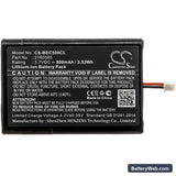 Bang & Olufsen Beocom 5 Replacement Battery, 3.7V, 900mAh, Li-ion 3