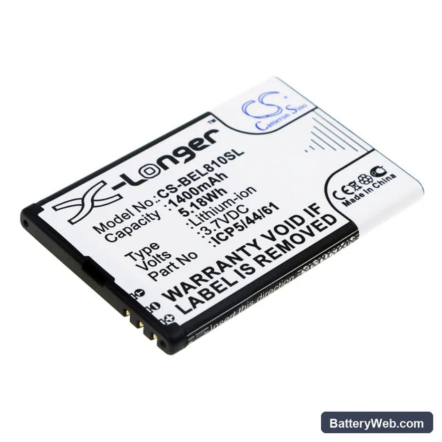 Bea-fon SL810 Replacement Battery, 3.7V, 1400mAh, Li-ion 1