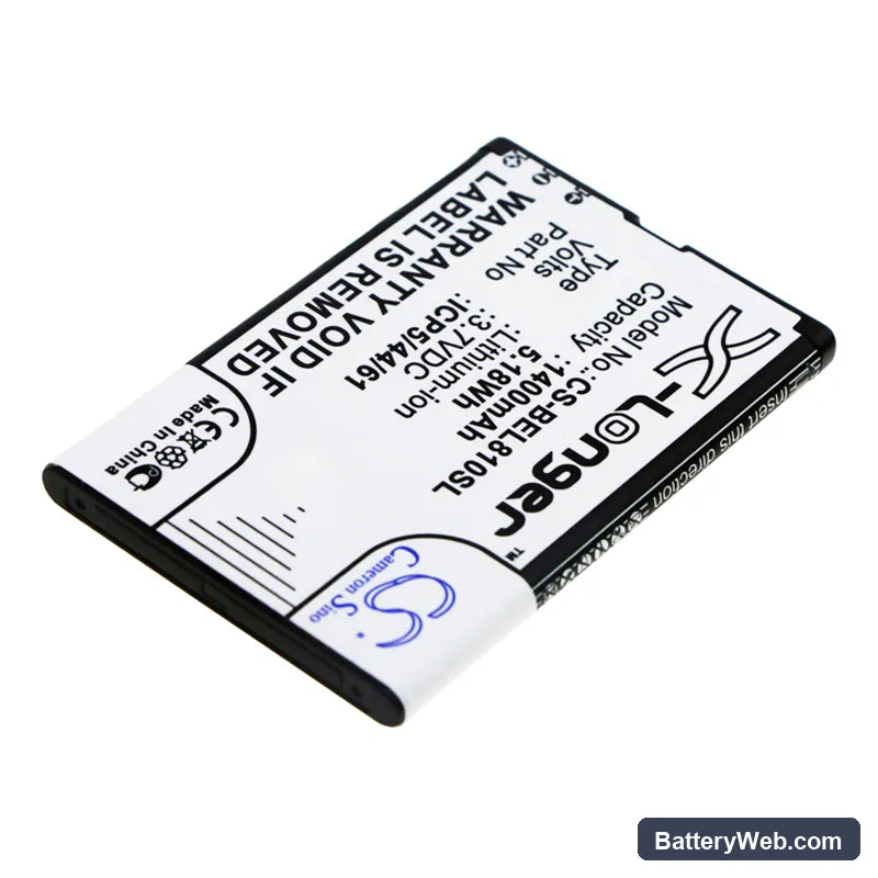 Bea-fon SL810 Replacement Battery, 3.7V, 1400mAh, Li-ion 2