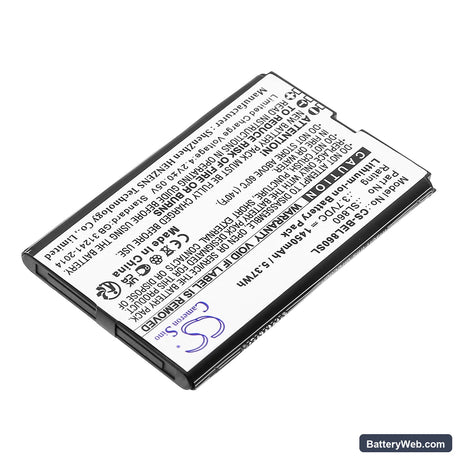 Bea-fon SL860 Touch Replacement Battery, 3.7V, 1450mAh, Li-ion 2