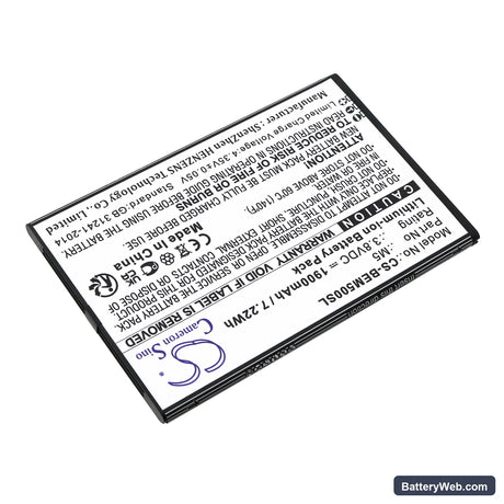 Bea-fon M5 Replacement Battery, 3.8V, 1900mAh, Li-ion 2