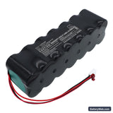 Burdick Eclipse Plus Replacement Battery, 16.8V, 5500mAh, Ni-CD 1