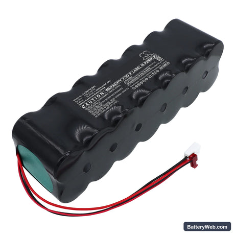 Burdick Eclipse Plus Replacement Battery, 16.8V, 5500mAh, Ni-CD 1