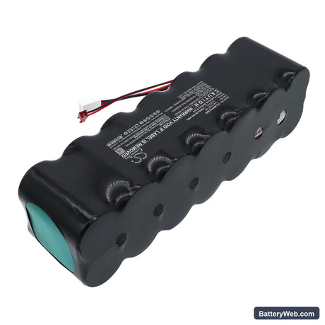 Burdick Eclipse Plus Replacement Battery, 16.8V, 5500mAh, Ni-CD 2