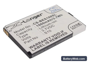 Bea-fon S10 Replacement Battery, 3.7V, 1000mAh, Li-ion 1