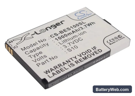 Bea-fon S10 Replacement Battery, 3.7V, 1000mAh, Li-ion 1
