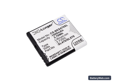 Bea-fon SL470 Replacement Battery, 3.7V, 1000mAh, Li-ion 1