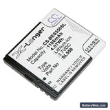 Bea-fon SL550 Replacement Battery, 3.7V, 1100mAh, Li-ion 1