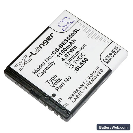 Bea-fon SL550 Replacement Battery, 3.7V, 1100mAh, Li-ion 1