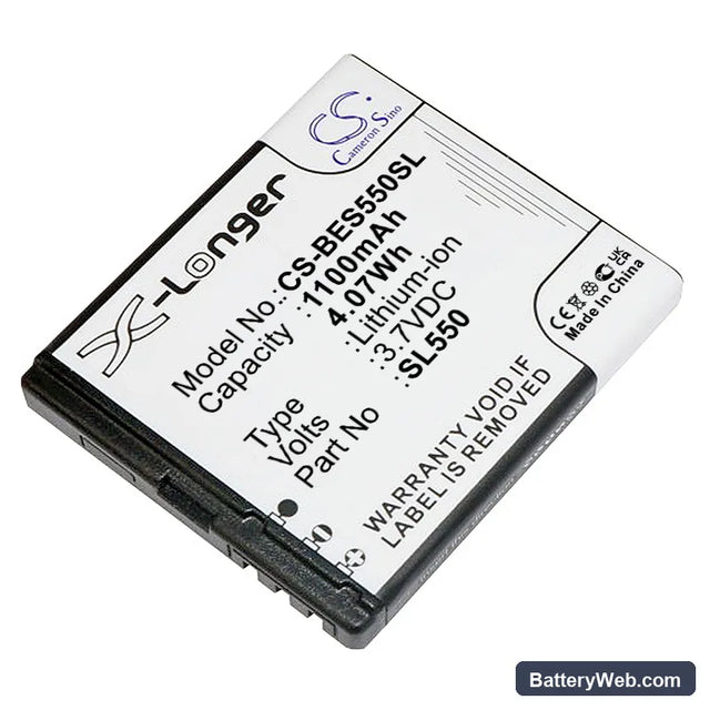 Bea-fon SL550 Replacement Battery, 3.7V, 1100mAh, Li-ion 1