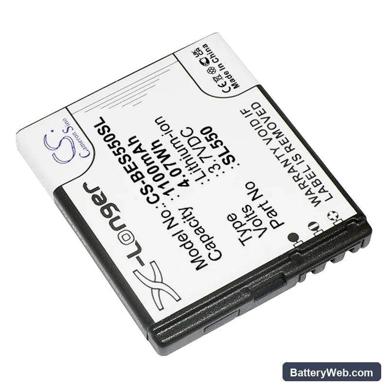 Bea-fon SL550 Replacement Battery, 3.7V, 1100mAh, Li-ion 2