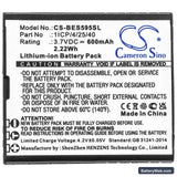 Bea-fon SL495 Replacement Battery, 3.7V, 600mAh, Li-ion 5