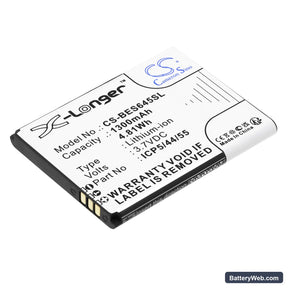 Bea-fon SL645 Replacement Battery, 3.7V, 1300mAh, Li-ion 1