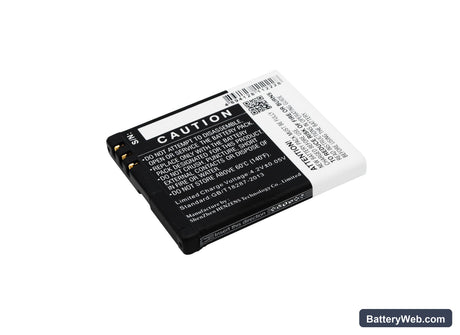 MyPhone Flip 3 Replacement Battery, 3.7V, 900mAh, Li-ion 4