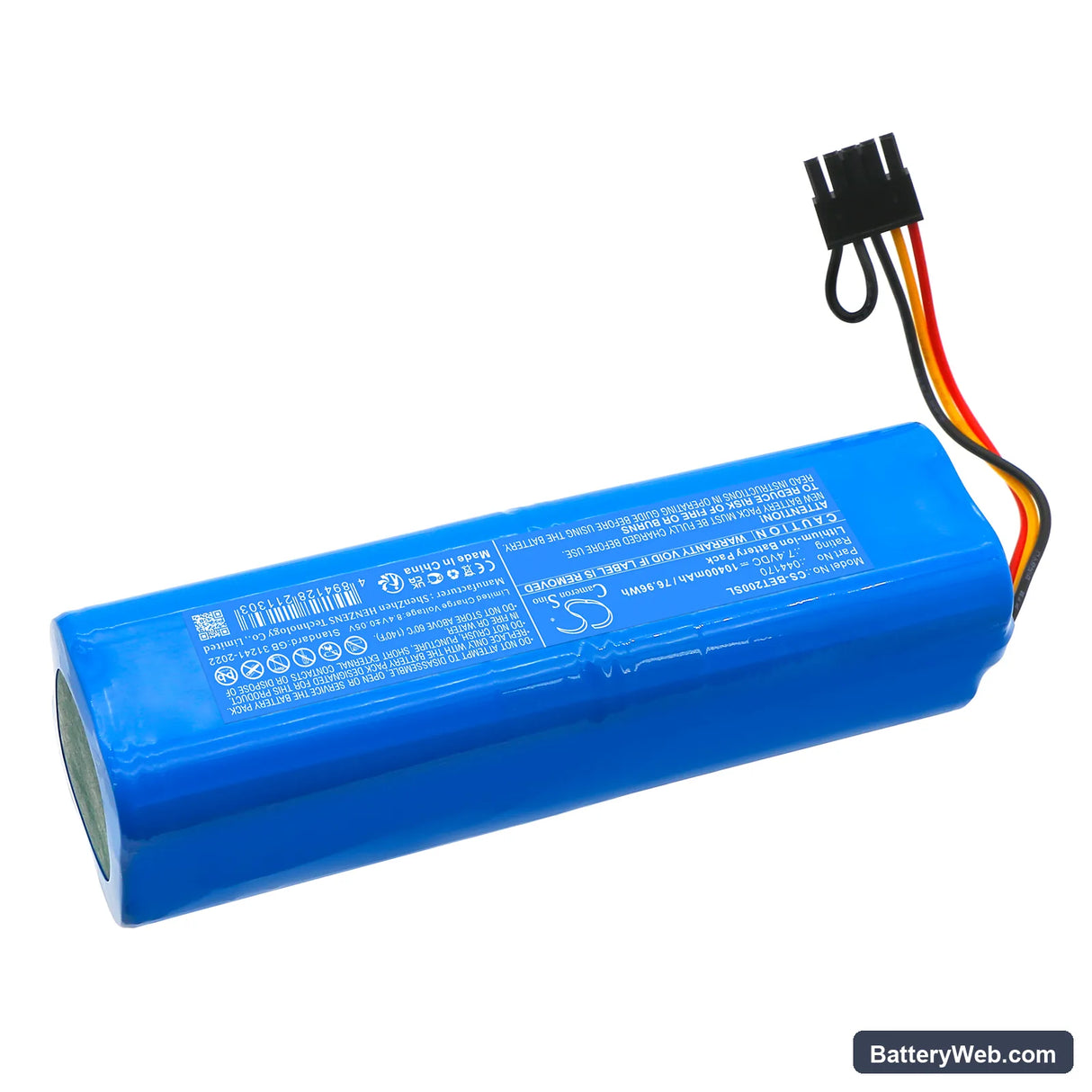 Benning IT 200 Replacement Battery, 7.4V, 10400mAh, Li-ion 2