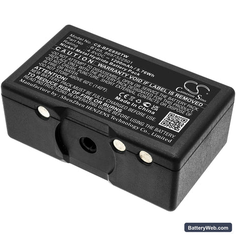 Bosch HFG Replacement Battery, 4.8V, 1200mAh, Ni-MH 1
