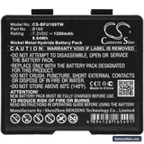 Bosch HFG89 Replacement Battery, 7.2V, 1200mAh, Ni-MH 3