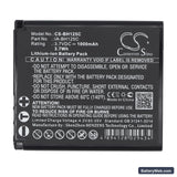 Samsung HMX-R10 Replacement Battery, 3.7V, 1000mAh, Li-ion 5