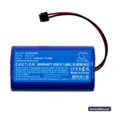 Bacharach PCA-400 Replacement Battery, 3.7V, 5200mAh, Li-ion 3