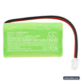 Pansan 5020 Replacement Battery, 3.6V, 2000mAh, Ni-MH 3