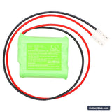 Beghelli 415097000 Replacement Battery, 3.6V, 1500mAh, Ni-MH 3