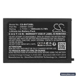 AUTO-ID ASIA Replacement Battery, 3.7V, 1800mAh, Li-ion 5