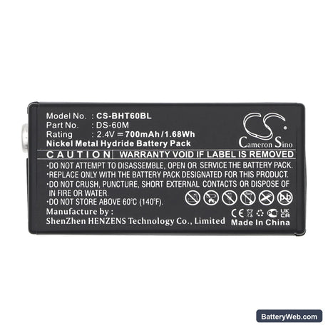 Denso BHT-6000 Replacement Battery, 2.4V, 700mAh, Ni-MH 5