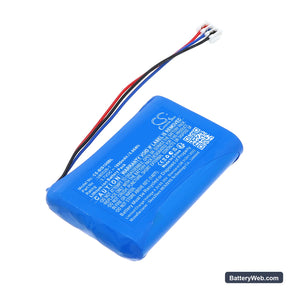 Tyro Indus 1S Wireless E-stop Replacement Battery, 3.7V, 1800mAh, Li-ion 1