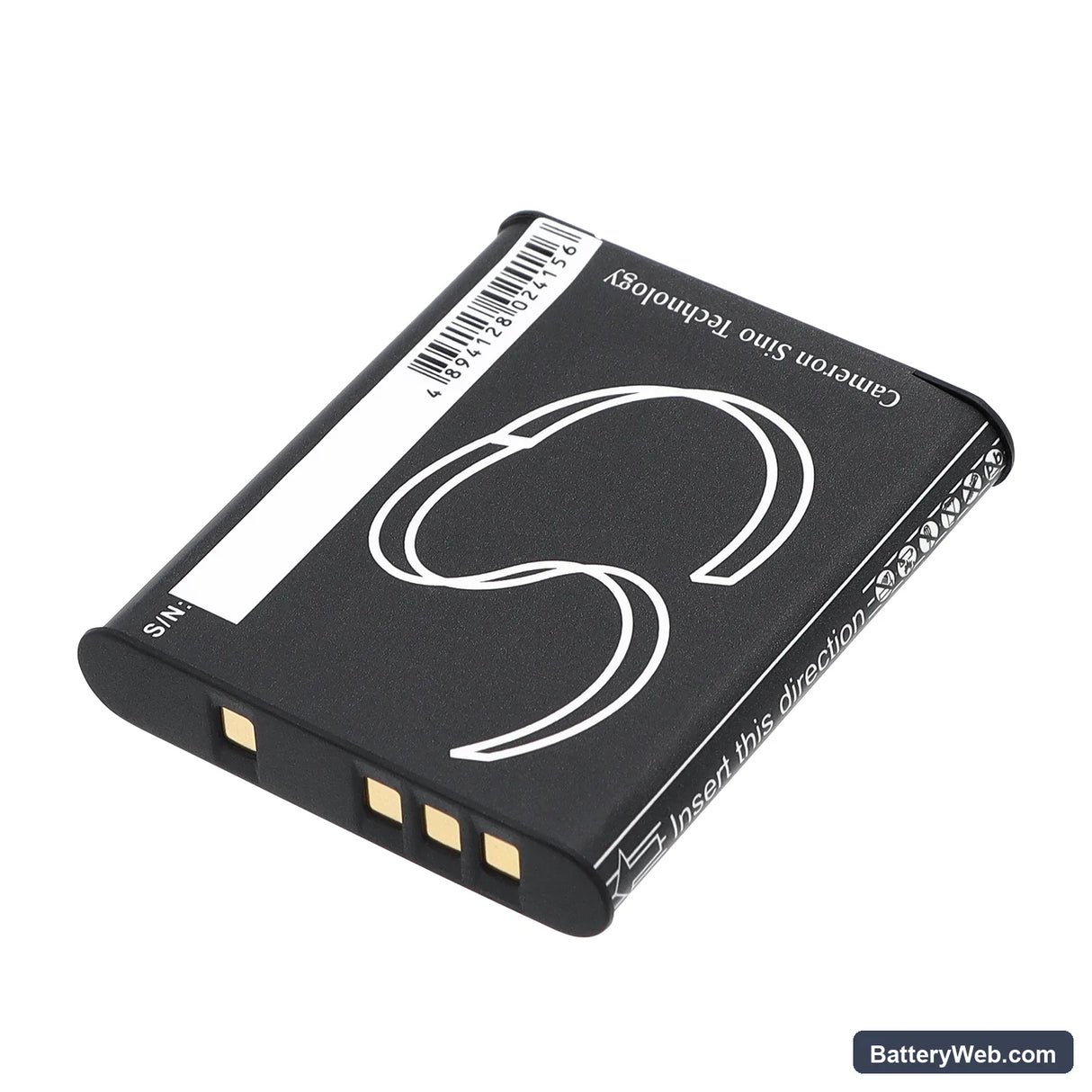 Sony CyberShot DSC-S750 Replacement Battery, 3.7V, 770mAh, Li-ion 3