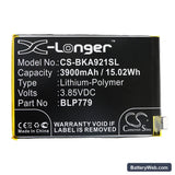 Vivo A92S Replacement Battery, 3.85V, 3900mAh, Li-Polymer 3