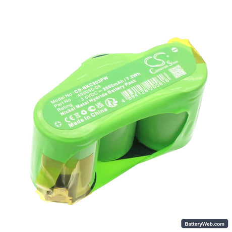 Black & Decker KC9039 Replacement Battery, 3.6V, 2000mAh, Ni-MH 1