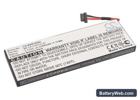 Becker Traffic Assist 7928 Replacement Battery, 3.7V, 2100mAh, Li-ion 1