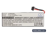 Becker Traffic Assist 7928 Replacement Battery, 3.7V, 2100mAh, Li-ion 6