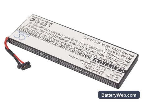 Becker Traffic Assist 7928 Replacement Battery, 3.7V, 2400mAh, Li-ion 2