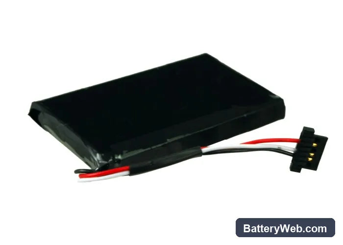 Becker Traffic Assist Highspeed II 7988 Replacement Battery, 3.7V, 1200mAh, Li-ion 1