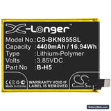 Vivo iQOO Neo 855S Racing Replacement Battery, 3.85V, 4400mAh, Li-Polymer 3
