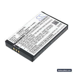 Becker Traffic Assist Pro Replacement Battery, 3.7V, 1200mAh, Li-ion 1