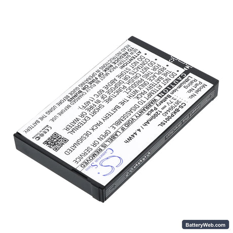 Becker Traffic Assist Pro Replacement Battery, 3.7V, 1200mAh, Li-ion 2