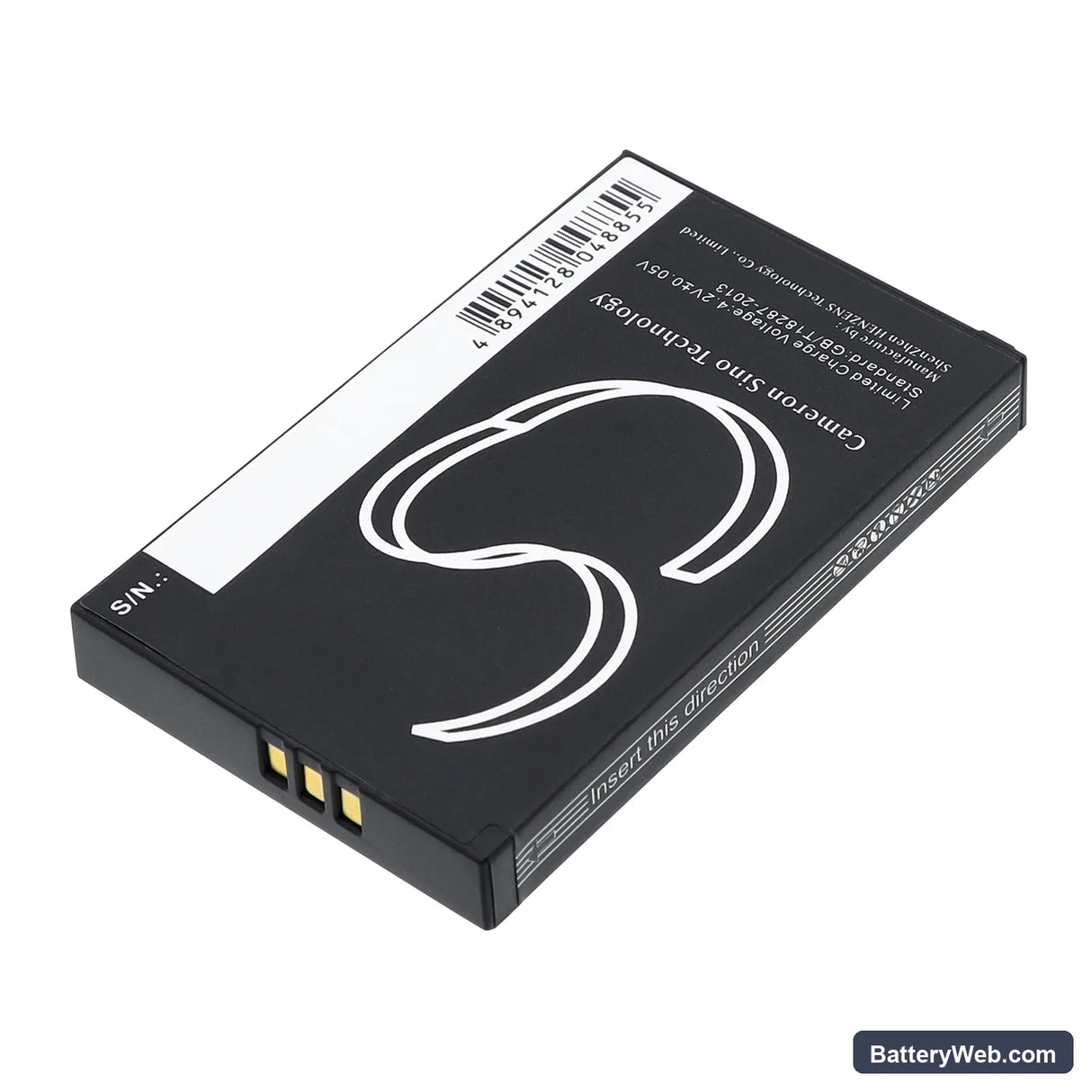 Becker Traffic Assist Pro Replacement Battery, 3.7V, 1200mAh, Li-ion 3
