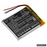 Becker Transit 7SL EU Replacement Battery, 3.7V, 1600mAh, Li-Polymer 1