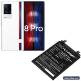 Vivo IQOO 8 Pro Replacement Battery, 7.74V, 2150mAh, Li-Polymer 5