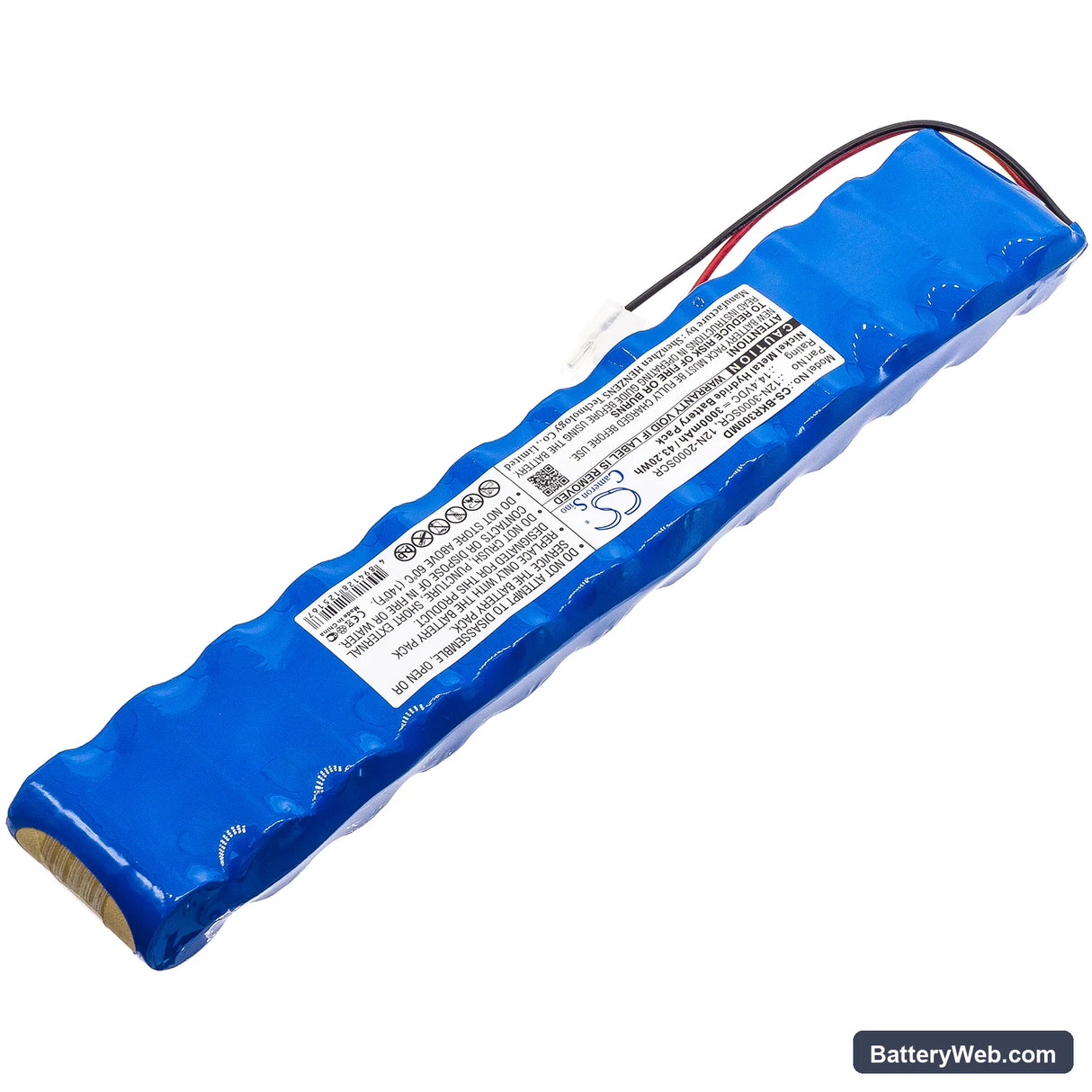 Schiller defiscope DS Replacement Battery, 14.4V, 3000mAh, Ni-MH 2