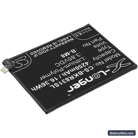 Vivo NEO 3 Replacement Battery, 3.85V, 4250mAh, Li-Polymer 2