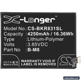 Vivo NEO 3 Replacement Battery, 3.85V, 4250mAh, Li-Polymer 3