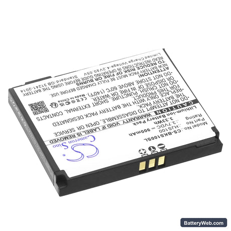 Becker HJS 100 Replacement Battery, 3.7V, 900mAh, Li-ion 2