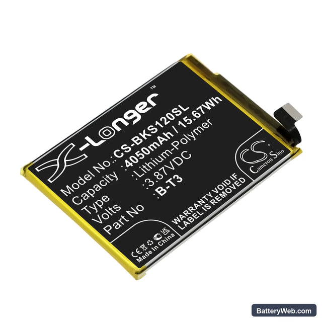 Vivo S12 Pro Replacement Battery, 3.87V, 4050mAh, Li-Polymer 1