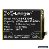 Vivo S12 Pro Replacement Battery, 3.87V, 4050mAh, Li-Polymer 3