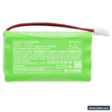 Somfy AXOVIA 220B Replacement Battery, 9.6V, 2000mAh, Ni-MH 3
