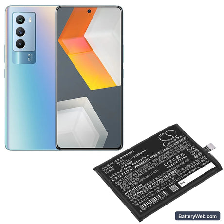 Vivo IQOO Neo5S Replacement Battery, 7.74V, 2200mAh, Li-Polymer 5