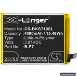 Vivo S7e Replacement Battery, 3.87V, 4000mAh, Li-Polymer 3